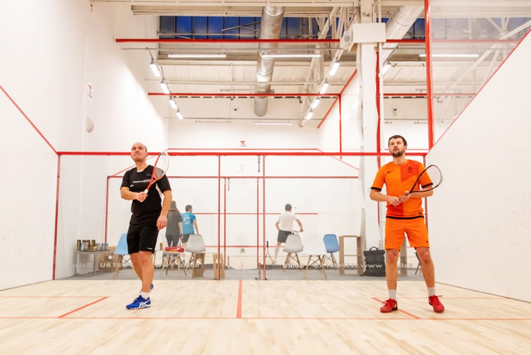 В клубе City Squash